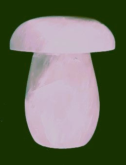 Rose Quartz Mushroom .55-.59 lbs