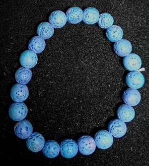 8mm Blu Lava Stretch