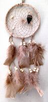 5" Beige Dream Catcher w/Arrowhead