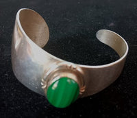 Oval Malachite Cuff