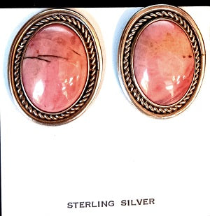 31x25mm Oval Rhodochrosite