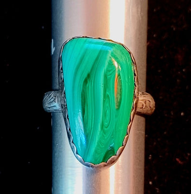 23x15mm Malachite - sz 9.25