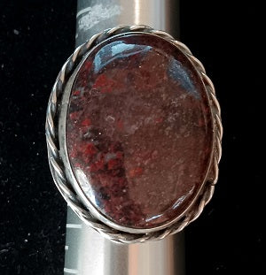 Brown Agate Ring I-