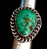 Vintage Turquoise Ring Sz.6-