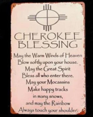 Cherokee Blessing Sign Lite Br-