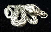 SS Rattlesnake Pendant