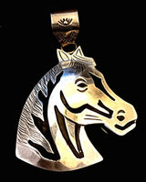 Silver Horse Pendant