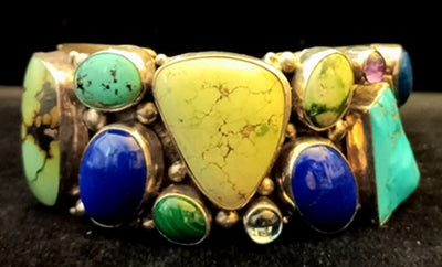 Multi Stone Cuff