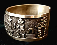 Mudhead Kachina Cuff