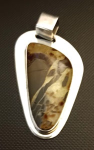 Septarian Nodule Pendant