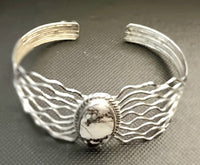 SS White Buffalo Wire Cuff