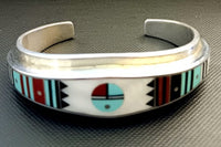 Inlay Sunface Cuff