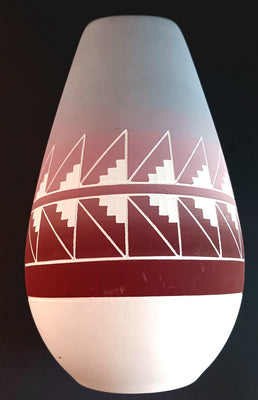 Sioux Pottery Vase by Artist Martin Decory Sioux