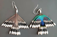 50mm Bird Feather Earring