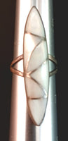 Mother of Pearl Ring IV- 6