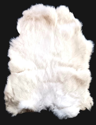 Rabbit Pelts White