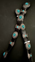 50" SS Vintage Zuni Concho  Belt