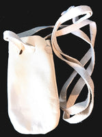 2x3" White Medicine bag No Fringe