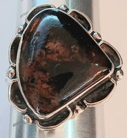 7.5-SS Vintage Smoky Quartz Ring