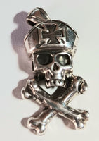 20x36"mm SS Pirate Skull Pendant