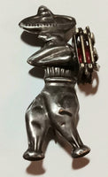 15x40"mm Old Southwest Man Pin