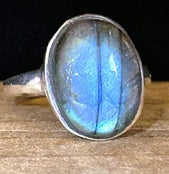 Labradorite Oval - sz 9