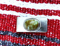 Green Turquoise Money Clip