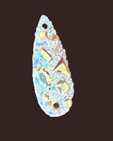 Gold Moon Rock Drop 8x22mm