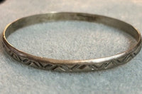 Bangle Stamped