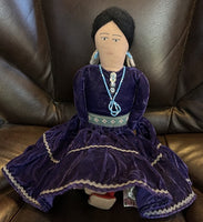 Navajo Folk Doll 10"-12"