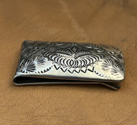 Navajo Hand Stamped Money Clip