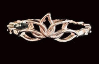 Lotus Flower Ring Pibble Band