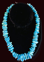 Nugget Turquoise Necklace 16"