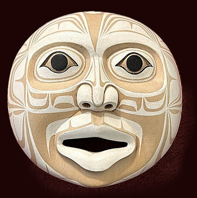 White Moon Mask