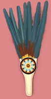 McCaw 7-Feather 2Beaded Medallion fan