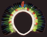 Female Round Feather Hat