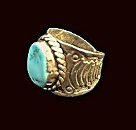 Vivian Barbone Turquoise Ring-12