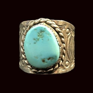 Vivian Barbone Turquoise Ring-12