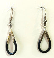 Onyx Teardrop Dangle