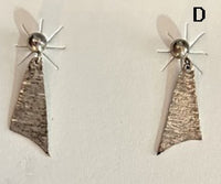 9x20mm SS Triangle Earring