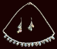 Crystal Necklace/Earring Set