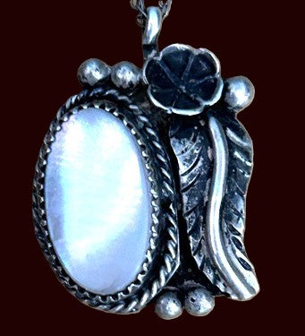 Mother of Pearl on Chain