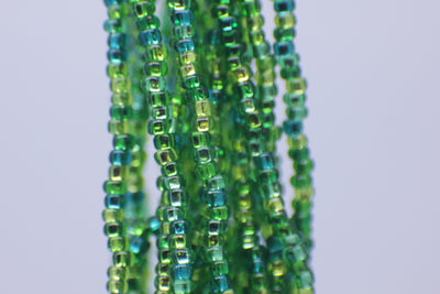 11/0 SL Squared Seagreen 1/2 Hank