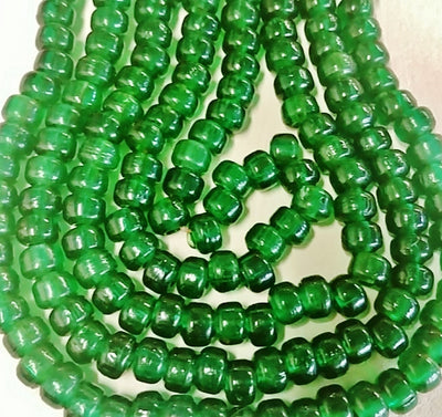 Green Tr Crow beads