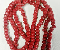 Red Crow beads