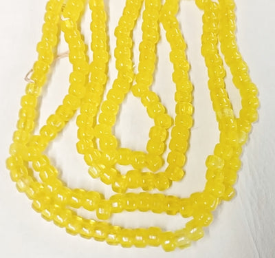 Yellow Tr Crow beads