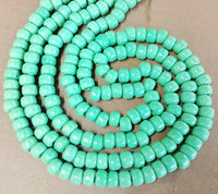 Turq Green Crow beads