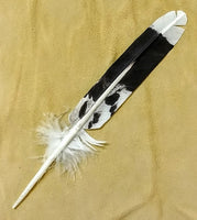 Imitation Harris Hawk Tail Feather 8"