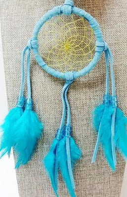 3" Dream Catcher - Teal/Turquoise