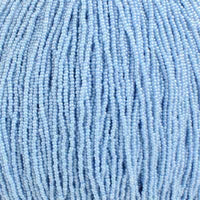 11/0 OP LT Blue Pearl Dyed 1/2 Hank